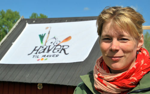 Anne Dissing Rasmussen, konsulent i Aarhus Kommune er tilfreds med, at 25 klasser fra kommunens skoler er tilmeldt Haver til Maver. Foto: Ulla Skovsbøl